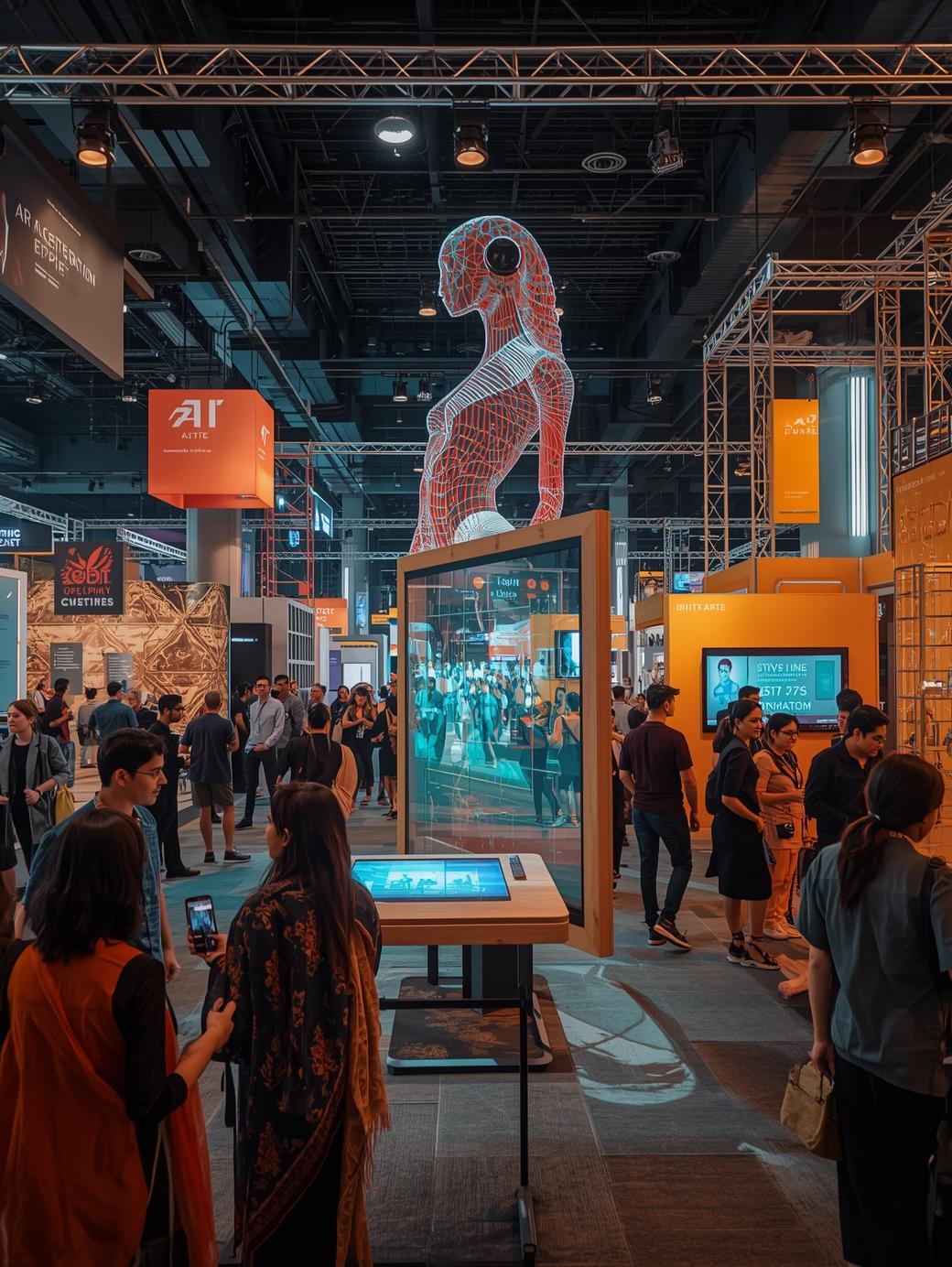 AI Agent Indian Human Exhibition & Event Automation