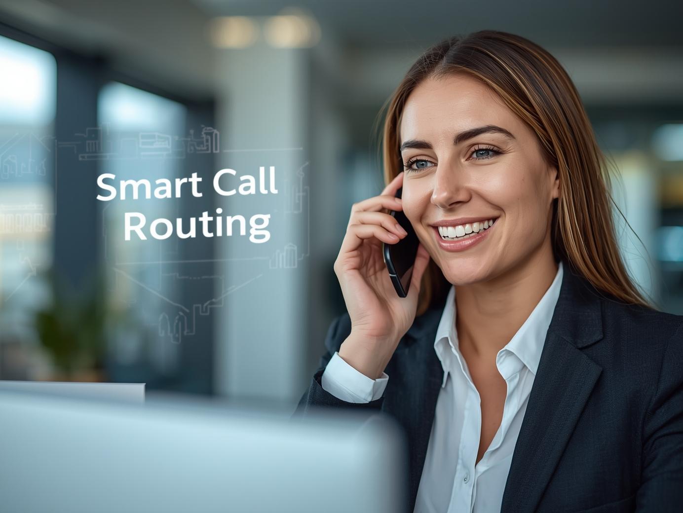 AI smartly routing calls to human team